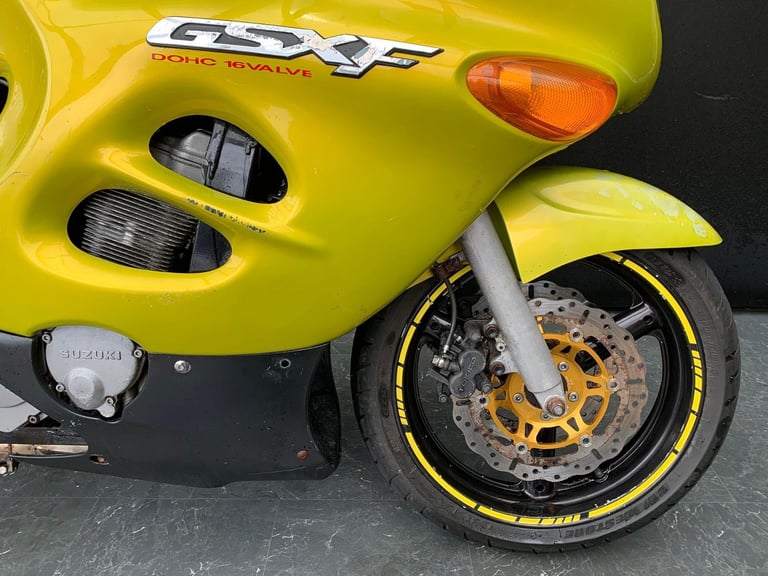 SUZUKI GSX 600F RUNNING PROJECT BIKE HPI CLEAR