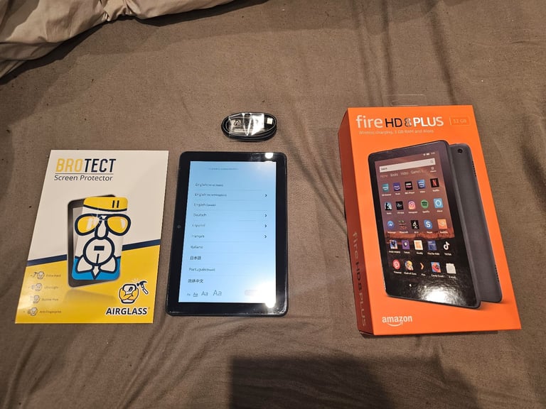 image for Amazon Fire HD 8 Plus (10th Generation) 32GB, 3GB RAM, Wi-Fi, 8 in + 32gb SD Card
