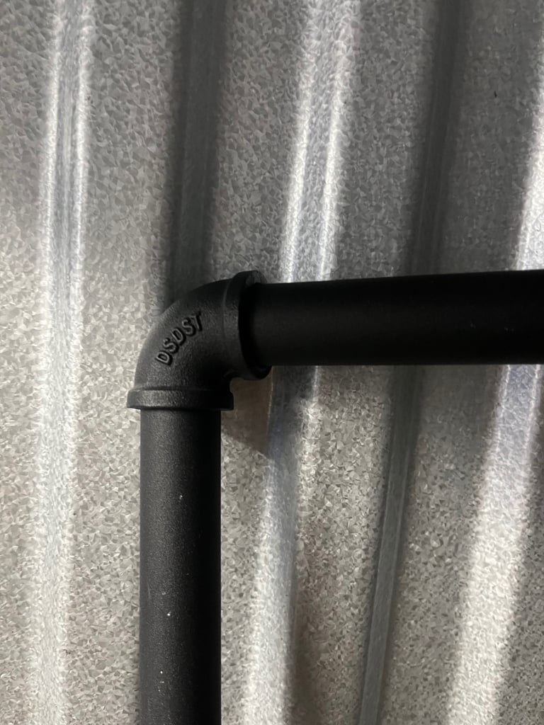 2× OROPY Industrial Pipe Clothes Rails – £10 (Pick up only, before 10 Nov)