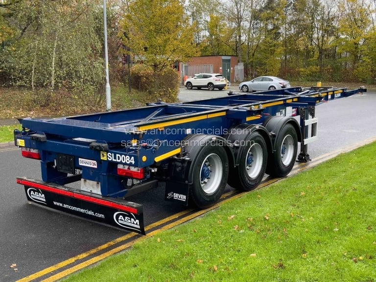 DENNISON SLIDING SKELETAL TRAILER