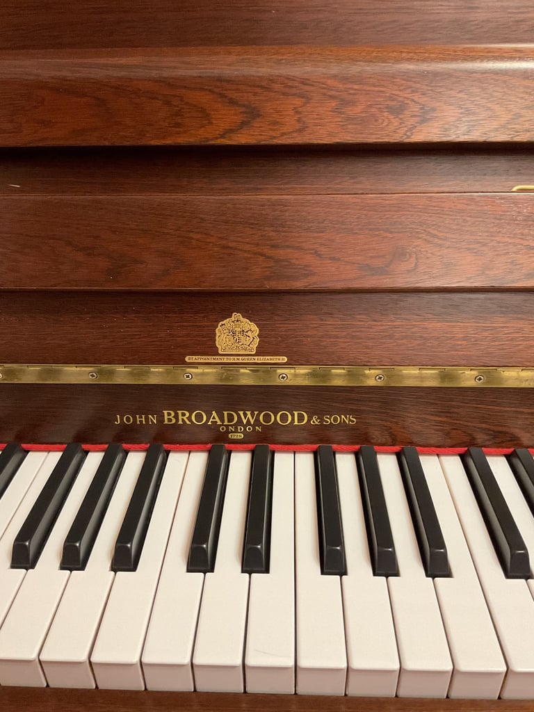 Broadwood St James Mahogany Satin finish Upright Piano