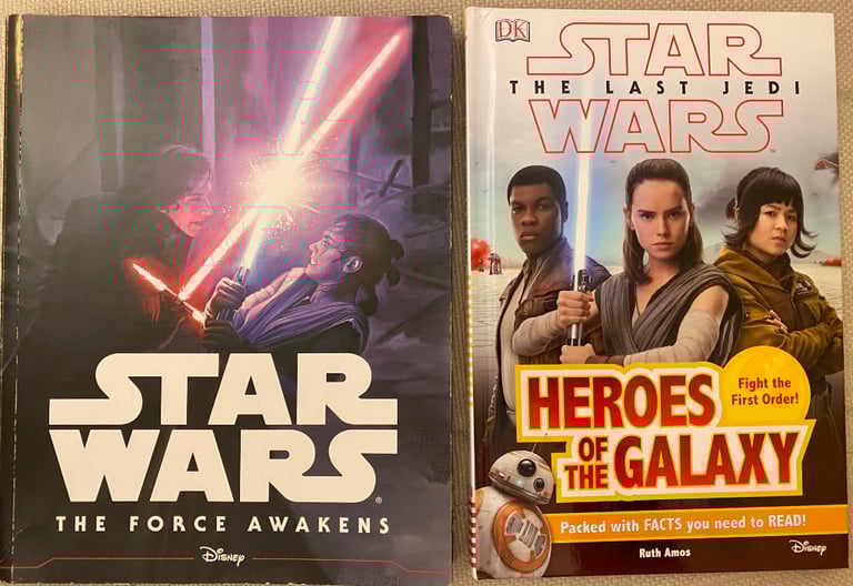 image for Star Wars books, The Force Awakens, The Last Jedi