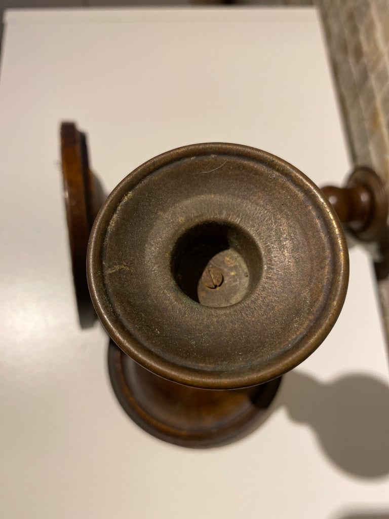 Antique candlesticks 