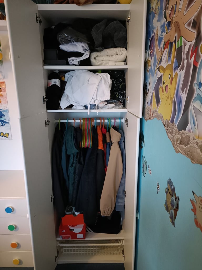 IKEA children's bedroom wardrobe and drawers, excellent condition 