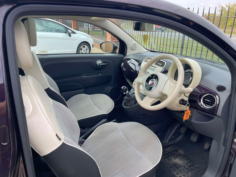 2014 Fiat 500 1.2 Lounge 3dr [Start Stop] HATCHBACK PETROL Manual