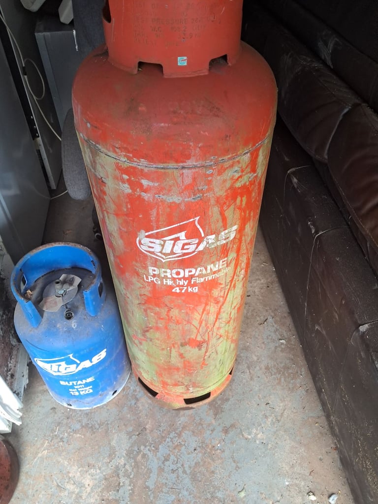 Gas bottles for sale