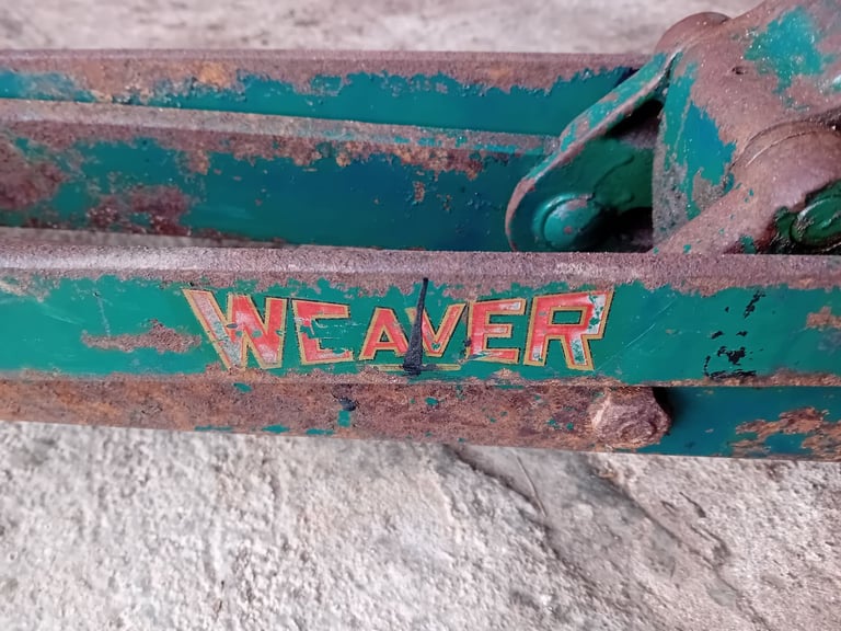 WEAVER CAR JACK VINTAGE 20/30s  £135