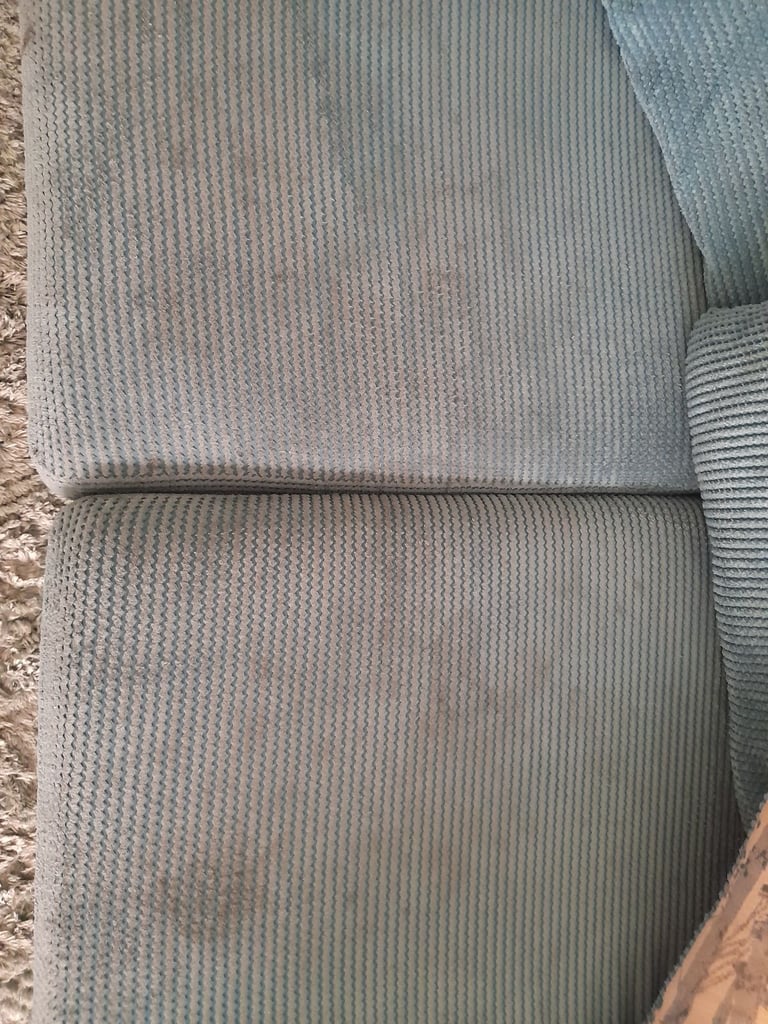 Teal dfs sofa 3 seater sofa greeny/blue