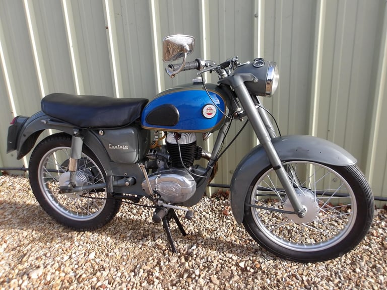 James Captain 200 Villiers 1957 Classic 2 Stroke, Tax & Mot Exempt. 