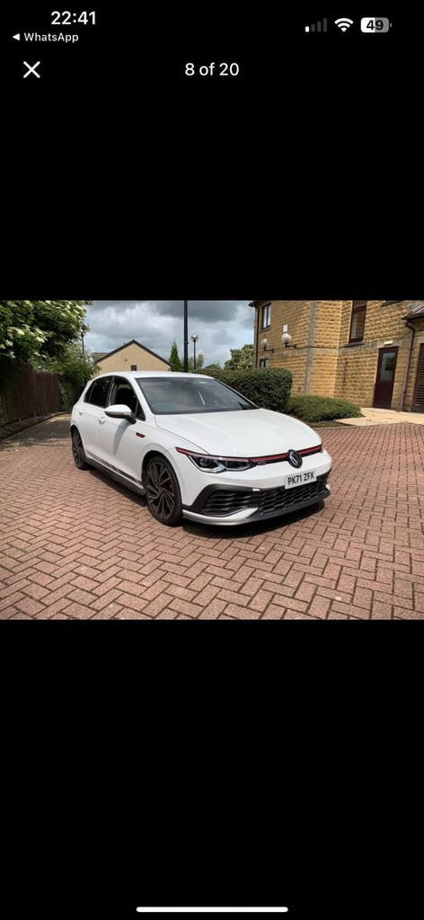 GOLF GTI CLUBSPORT MK8 RARE NURBURG MODE MINT CAR 