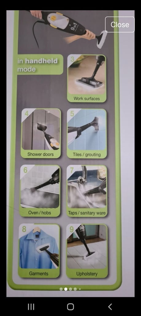 Steam mop