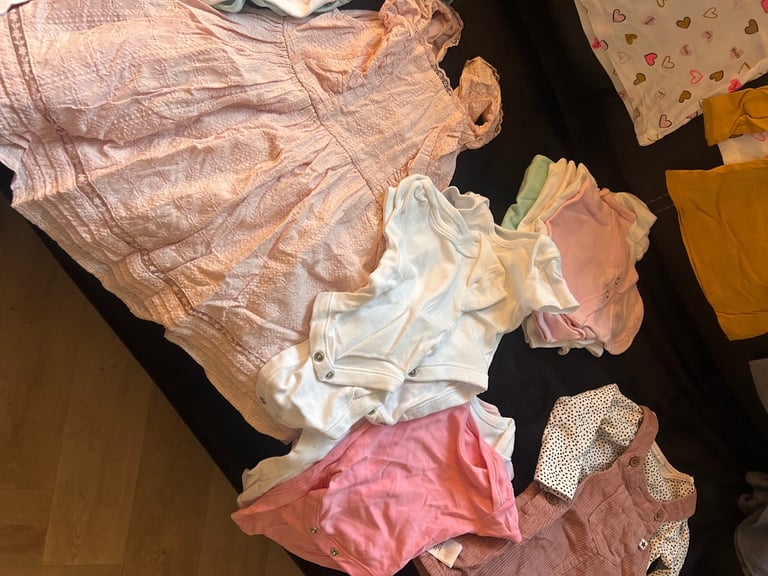 Large bundle baby girl clothes 