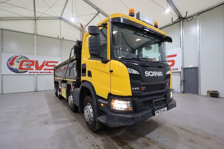 image for 2021 (70 PLATE) Scania P410 8x4 Euro 6 Tippers