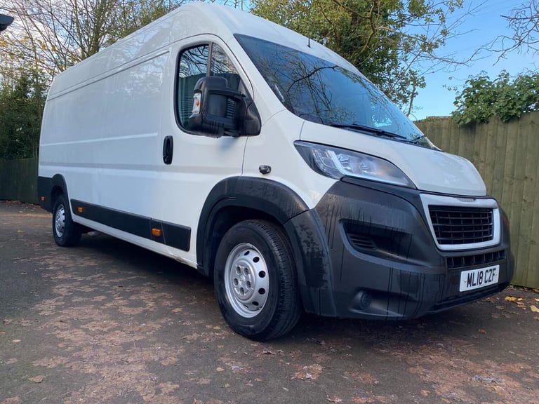 2018 Peugeot Boxer 2.0 BlueHDi 435 Professional L4 H2 Euro 6 5dr PANEL VAN Diesel Manual