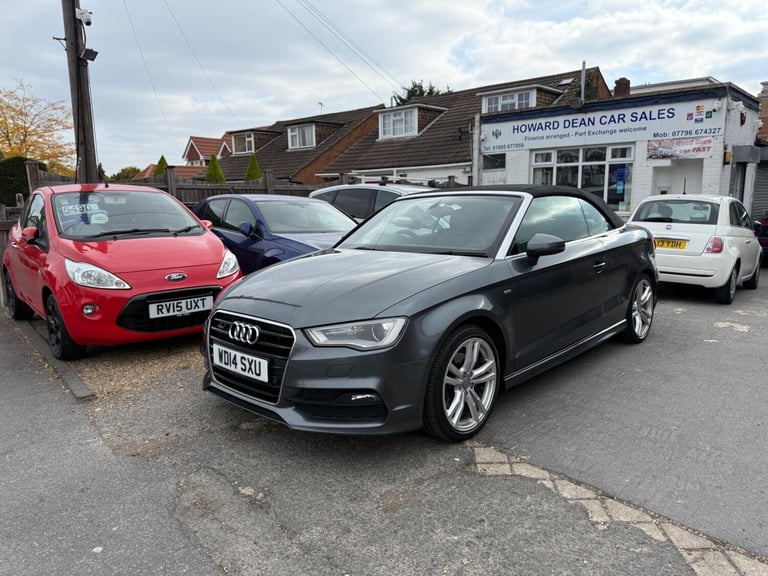 2014 Audi A3 Cabriolet 1.8 TFSI S line S Tronic quattro Euro 6 (s/s) 2dr