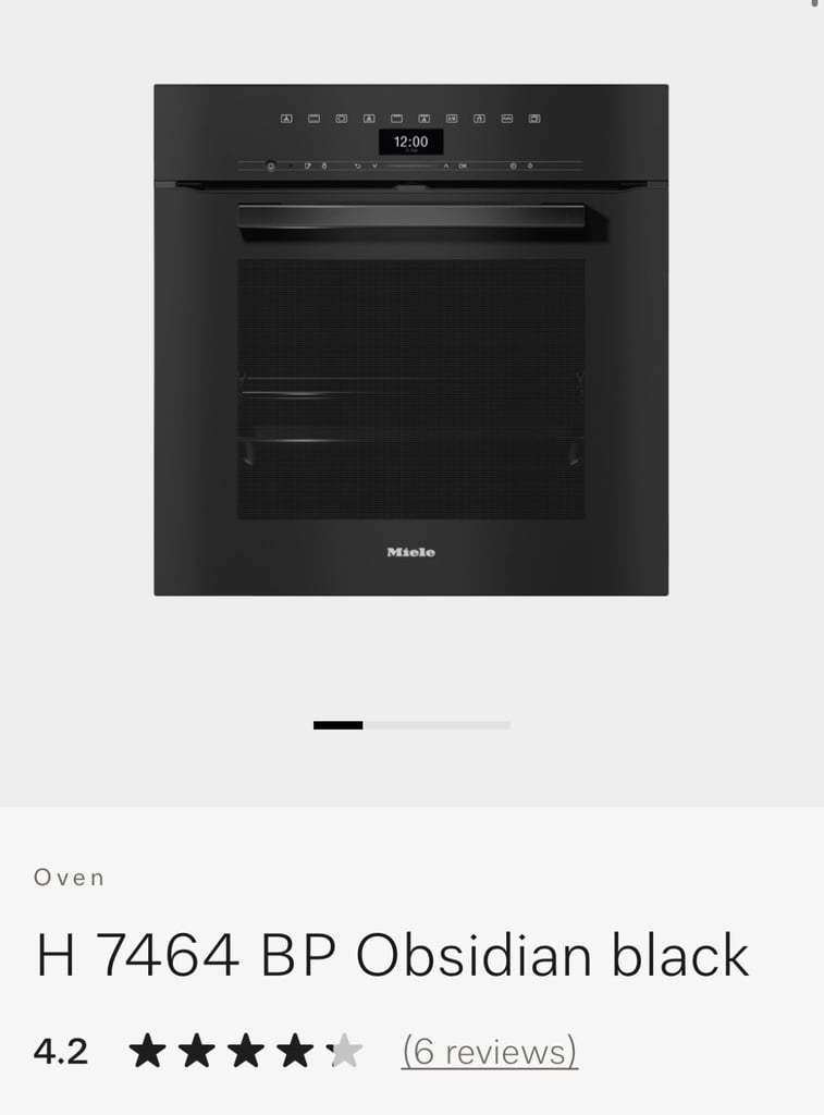 Miele oven brand new 