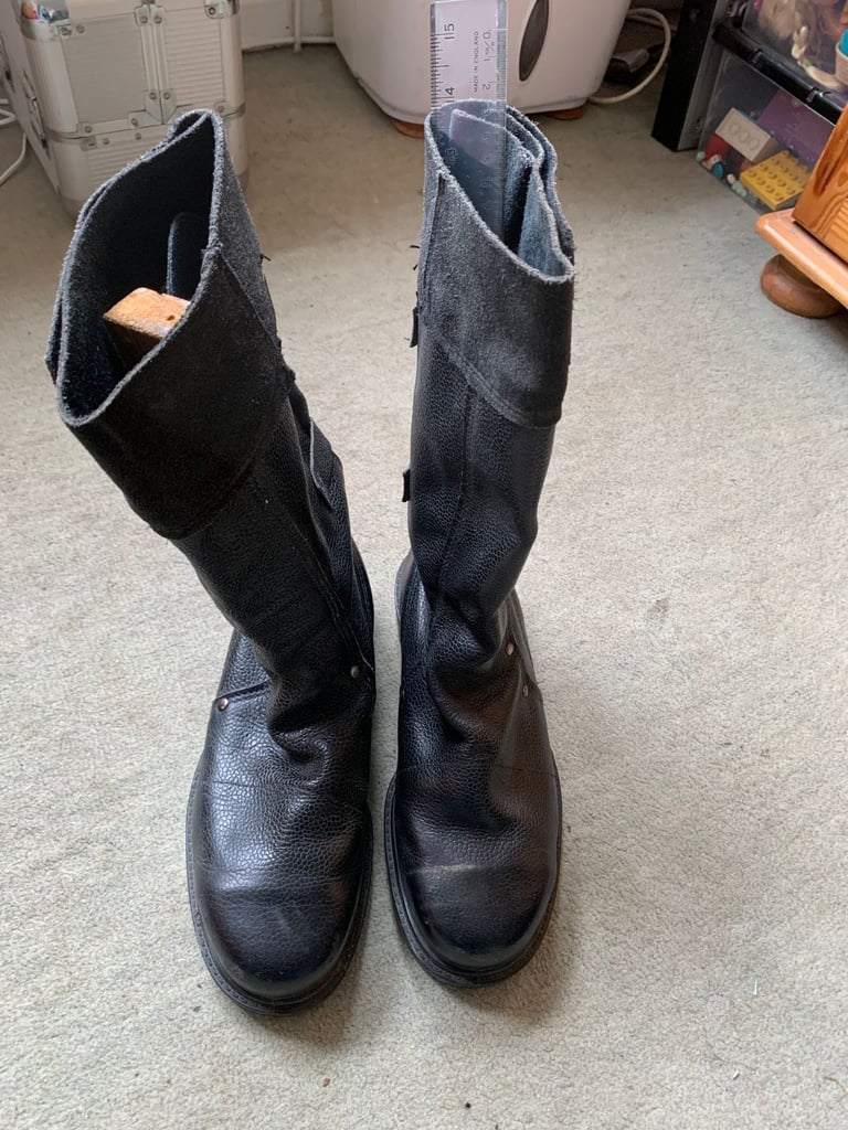 motorcycle boots.