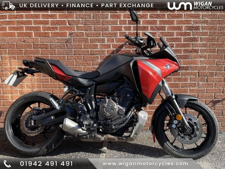 YAMAHA TRACER 700, 21 REG 15346 MILES, HEATED GRIPS, MAIN STAND, TAIL TIDY...
