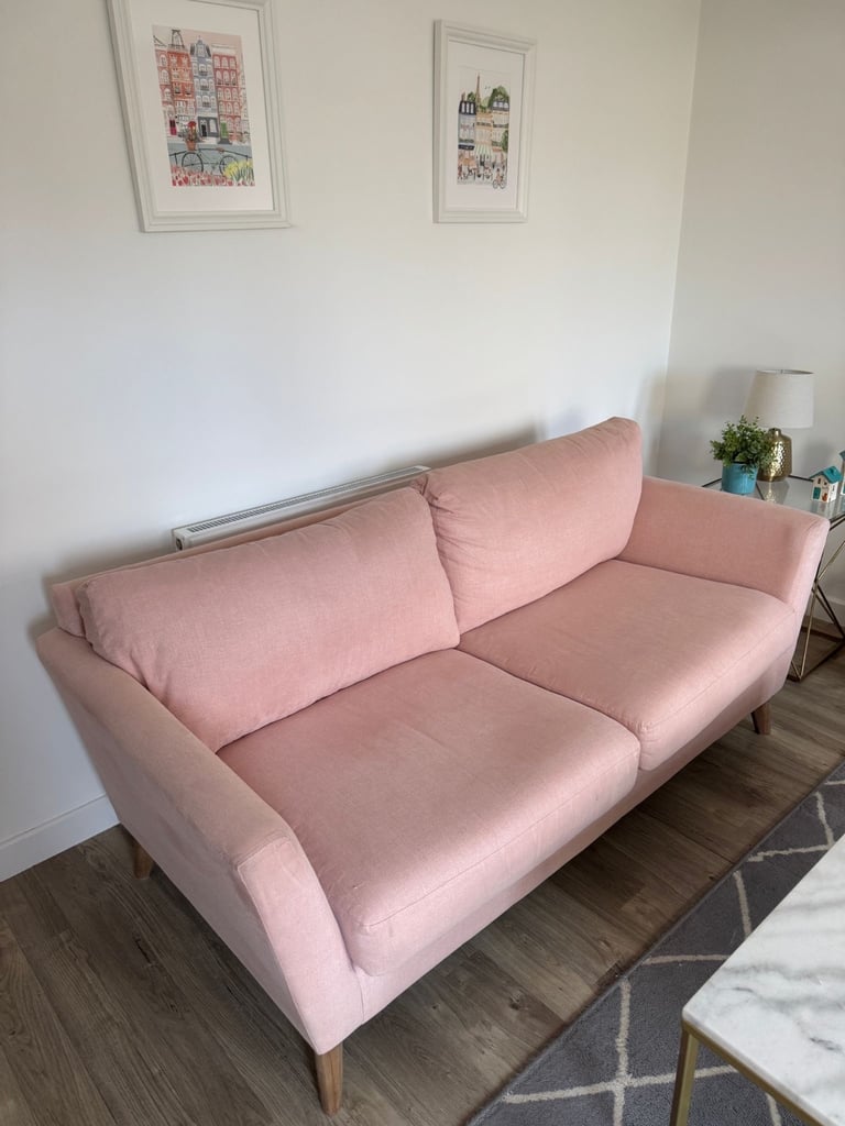 image for M&S Pink sofas £200