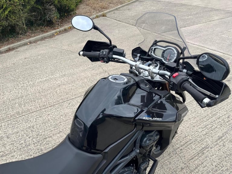2013 13 TRIUMPH EXPLORER 1215 BLACK TIGER 1200 ADVENTURE TOURER 