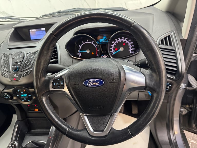 2016 Ford Ecosport 1.0T EcoBoost Zetec Turbo SUV 5dr Petrol Manual 2WD Euro 5 (s/s) (125 ps) HATC...