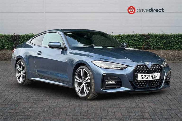 image for 2021 BMW 4 Series 2.0 420i M Sport Coupe 2dr Petrol Auto Euro 6 (s/s) (184 ps) Coupe Petrol Autom...