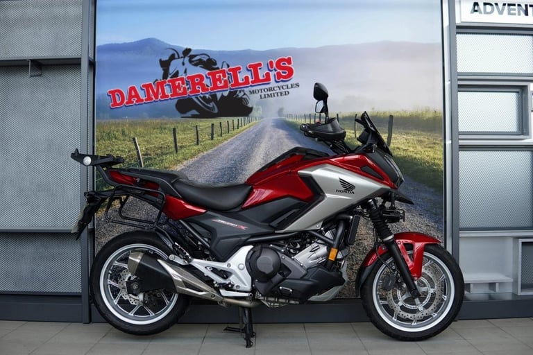 2017 HONDA NC 750 XD-H DCT AUTOMATIC MOTORCYCLE RED