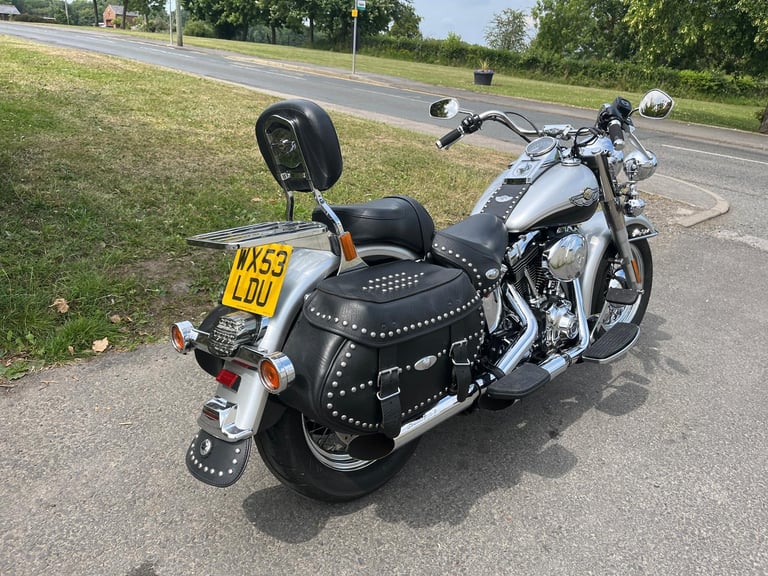 HARLEY DAVIDSON FLSTCI HERITAGE SOFTAIL CLASSIS 100th ANN, 14,318 MILES, £8495