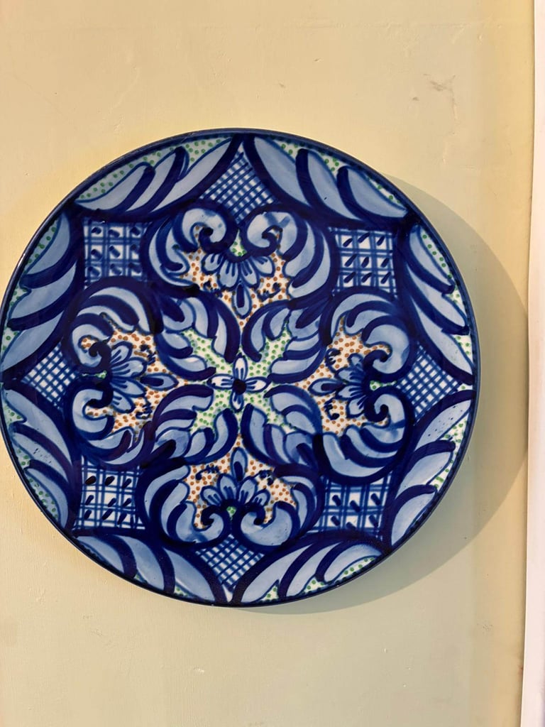image for  £10 each   Two ceramic plates for wall decoration. 