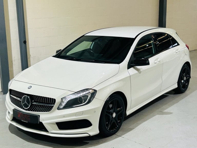 2015 65 MERCEDES-BENZ A-CLASS A200 CDI AMG NIGHT EDITION HATCH DIESEL WHITE 2015