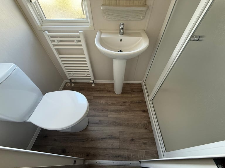 2 Bed Willerby Static Caravan - DG, CH - Offsite Sale - Private Land, Self Build