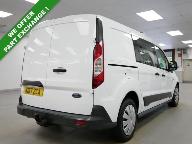 2017 TRANSIT CONNECT 1.5 TDCI 120 BHP L2 LONG TREND CREWCAB 5 SEATER ( AIR CON )