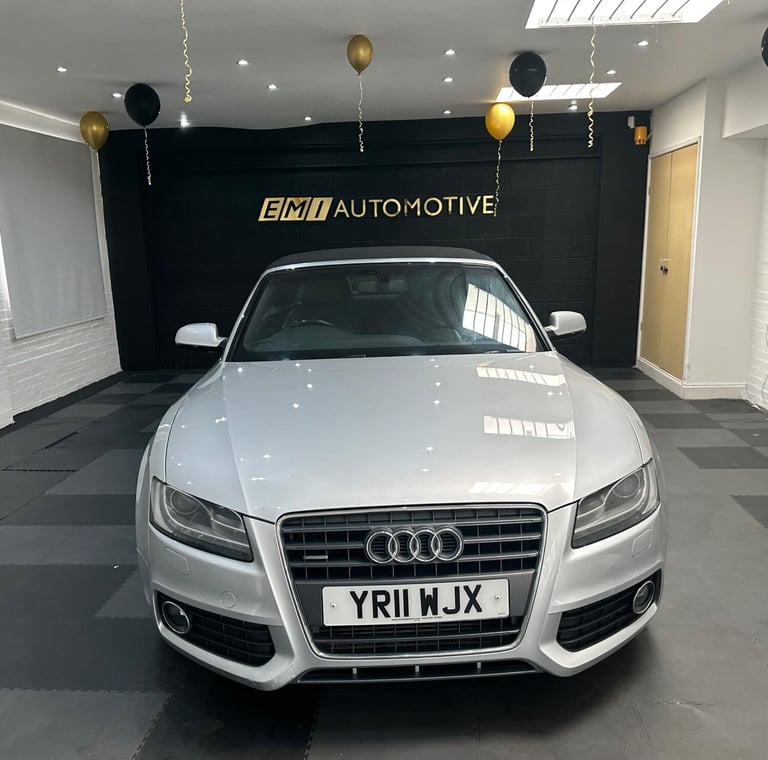 2011 Audi A5 Cabriolet 2.0 TFSI S line Multitronic Euro 5 2dr CONVERTIBLE Petrol Automatic