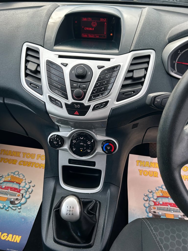 2012 Ford Fiesta 1.25 Zetec Hatchback 3dr Petrol Manual (129 g/km  81 bhp)