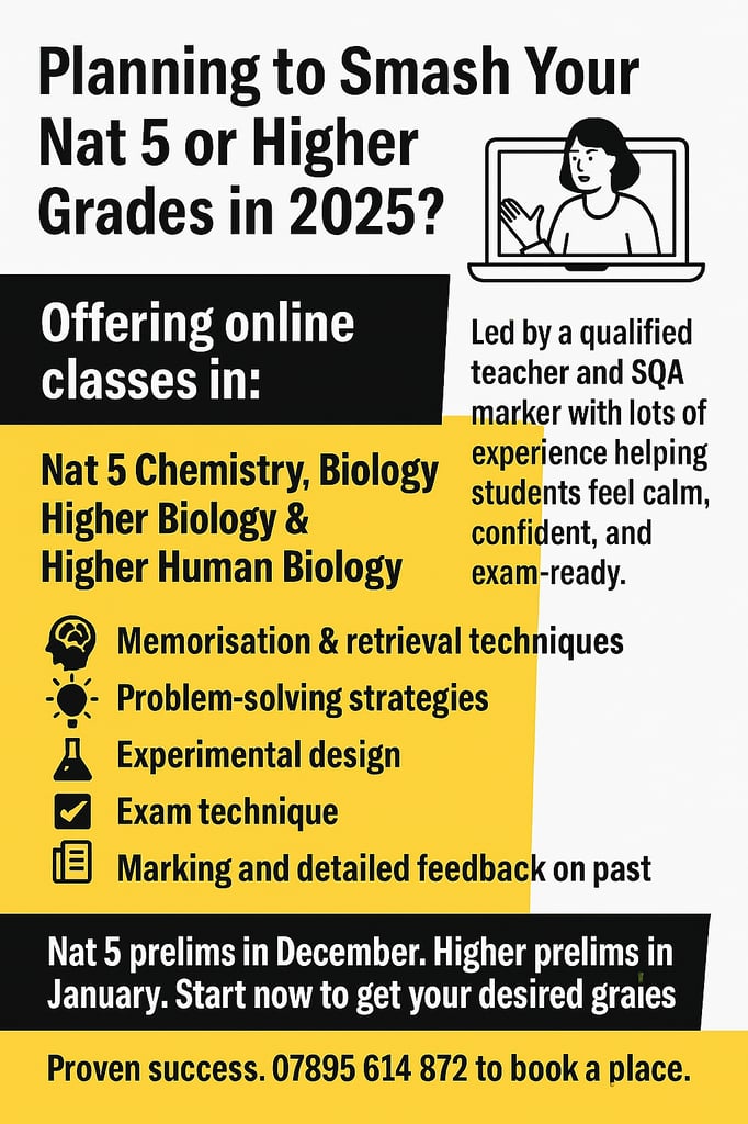 image for Biology/ Chemistry Tutor Tuition Teacher 