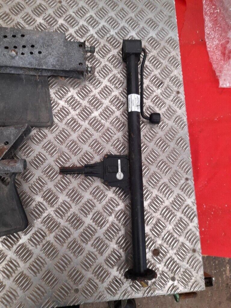 Alko caravan side jack and brackets