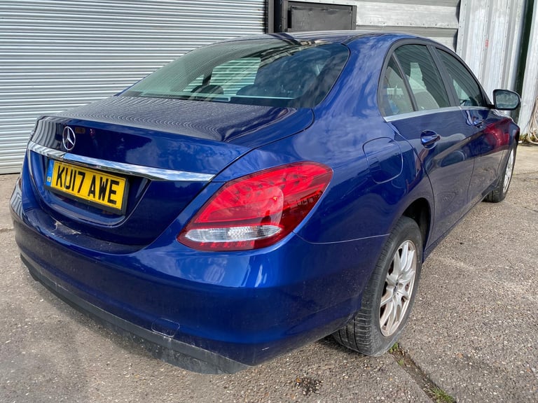 2017 17 REG MERCEDES C-CLASS C200 2.0 AUTO SPORTS DAMAGED REPAIRABLE SALVAGE