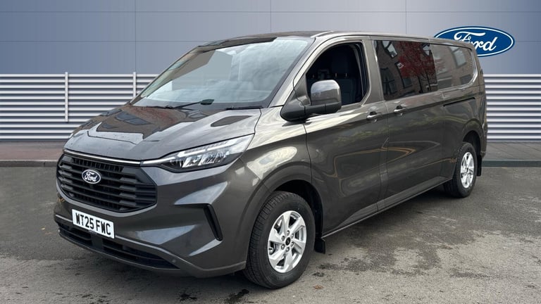 2025 Ford Transit Custom 2.0 EcoBlue 136ps H1 Double Cab Van Limited Auto PANEL VAN DIESEL Automatic
