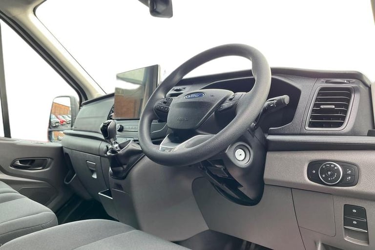 2024 Ford Transit 350 Leader L4 H3 ELWB High Roof RWD 2.0 EcoBlue 130ps, PLY LINED, STEEL SPA Pan...