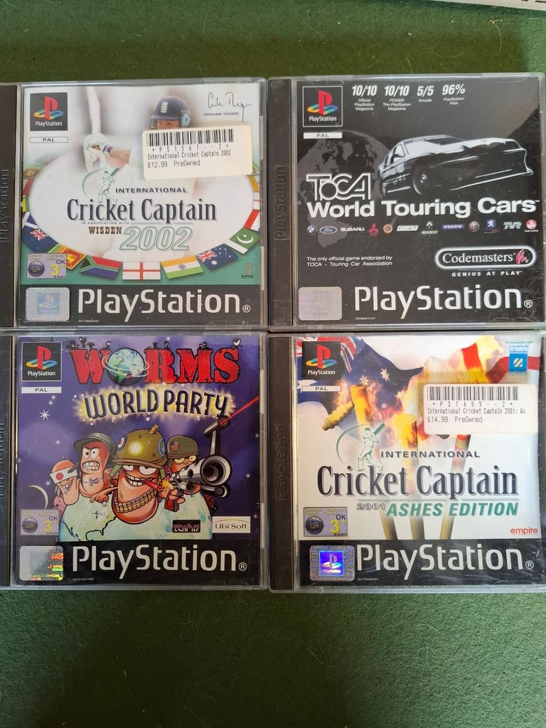 Playstation games pre-ownedd
