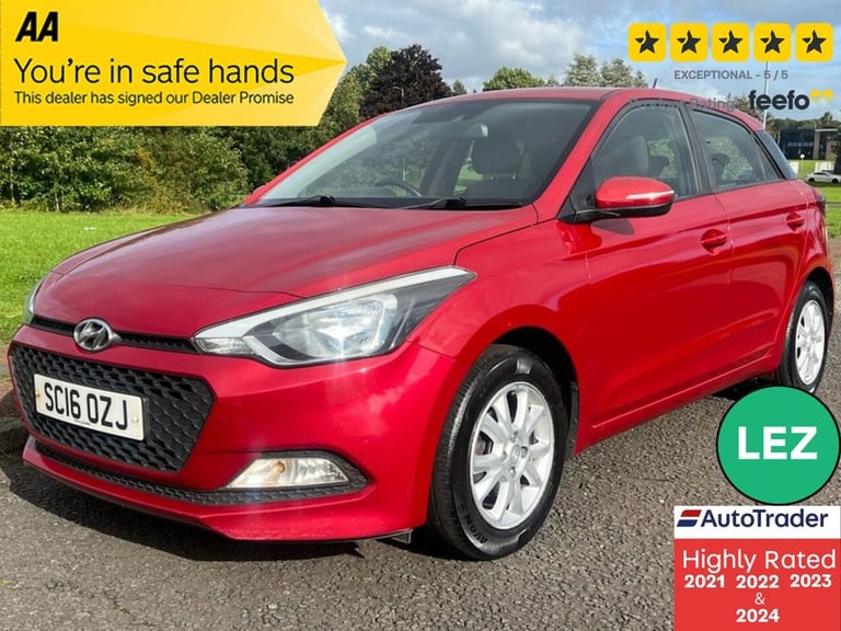 2016 Hyundai i20 1.2 Blue Drive SE Hatchback 5dr Petrol Manual Euro 6 (s/s) (84 ps) Hatchback Pet...