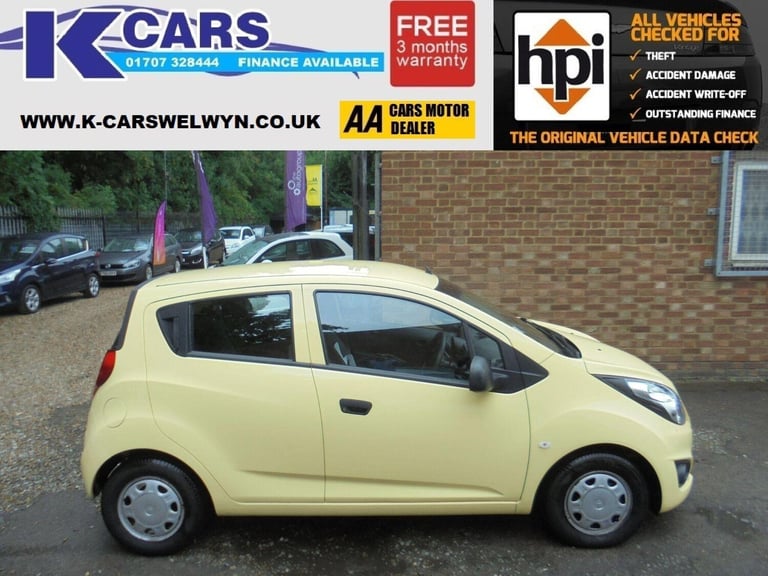 2013 Chevrolet Spark 1.0i LS Euro 5 5dr HATCHBACK Petrol Manual