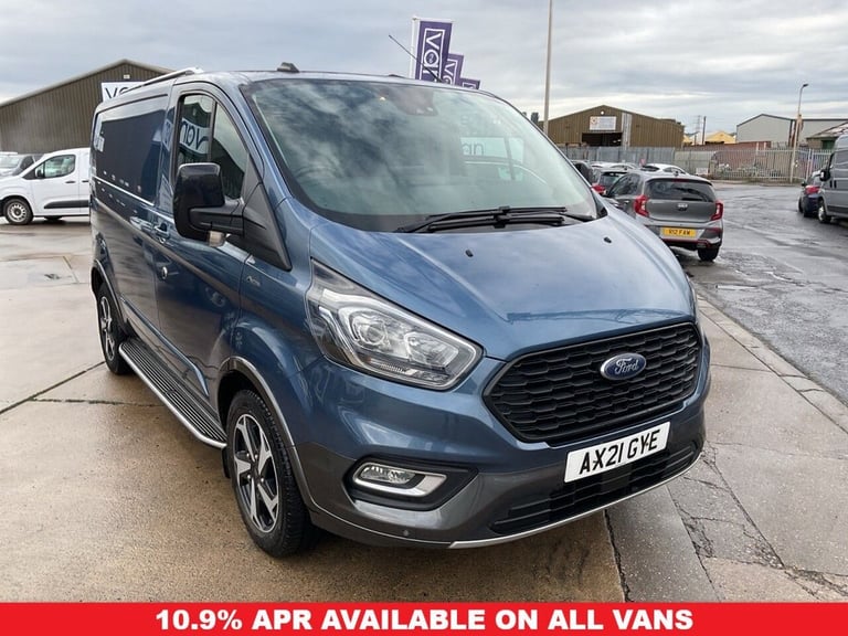image for 2021 Ford Transit Custom 2.0 EcoBlue 130ps Low Roof Active Van PANEL VAN DIESEL Manual