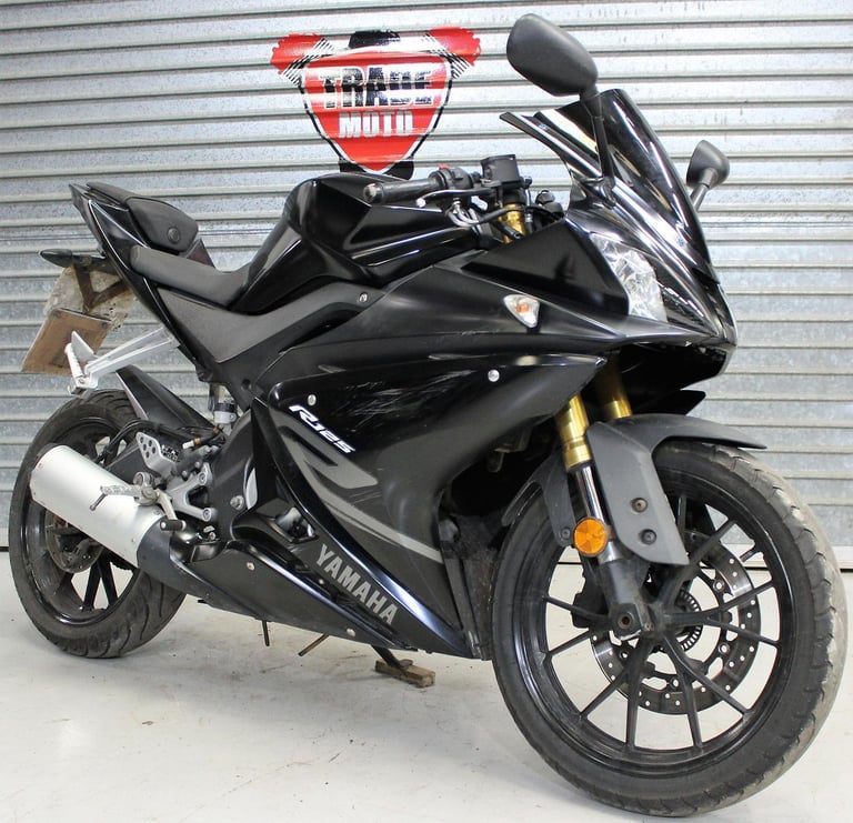 2017 17 YAMAHA YZF-R125 R 125 ABS TRADE SALE 16K LATER SHAPE BLACK LEARNER LEGAL