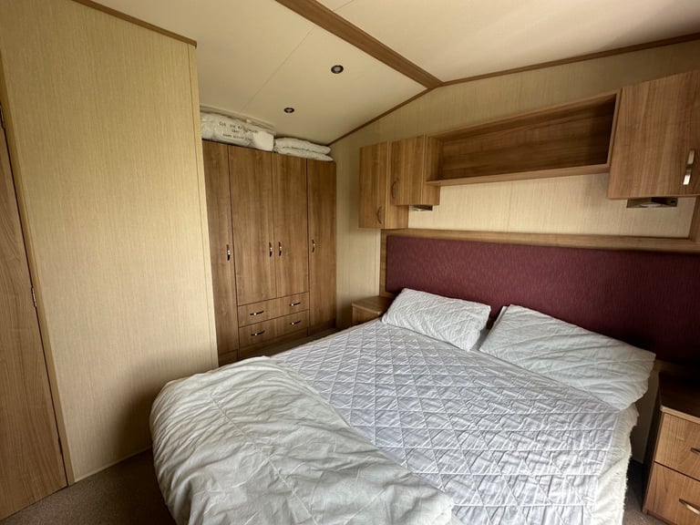 ABI Sunningdale 2014 two bed static caravan for sale sited on Haven Perran Sands