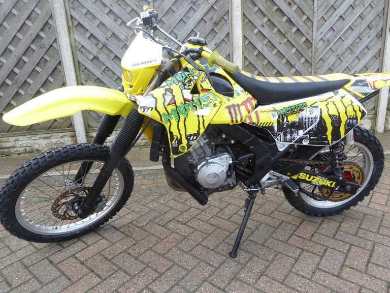 HONDA CBR 600 ENDURO BIKE N REG DRZ FRONT END CR 500 REAR WHEEL TWIN SHOCK