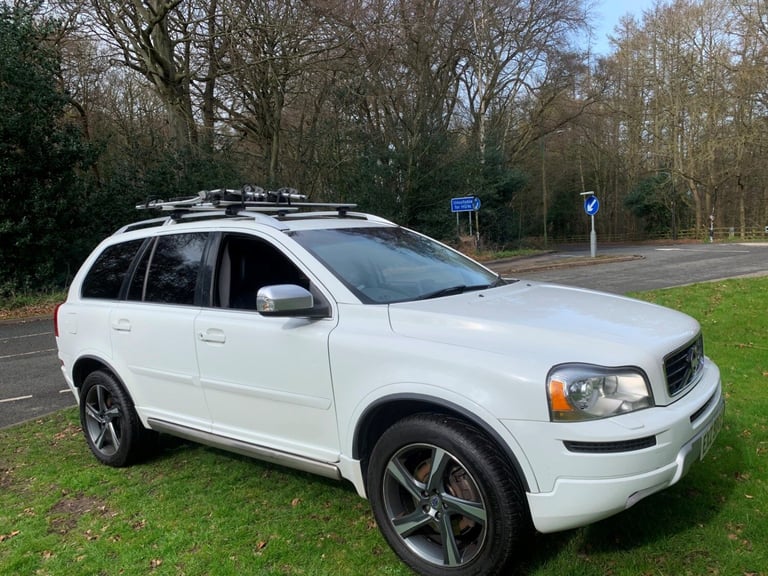 VOLVO XC90 D5 R-DESIGN AWD White Auto Diesel, 2012