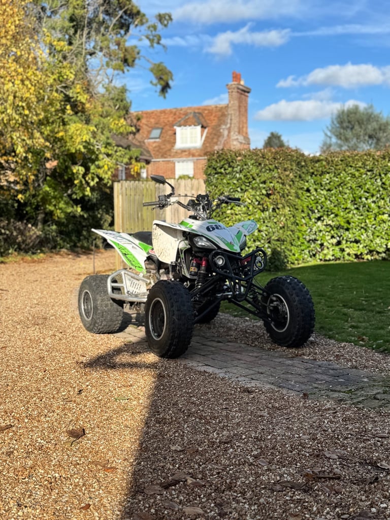 Yamaha raptor 450 quadbike