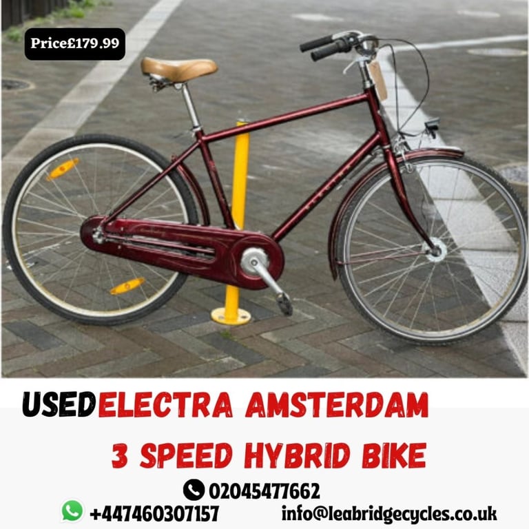 Used hybrid shop bikes uk