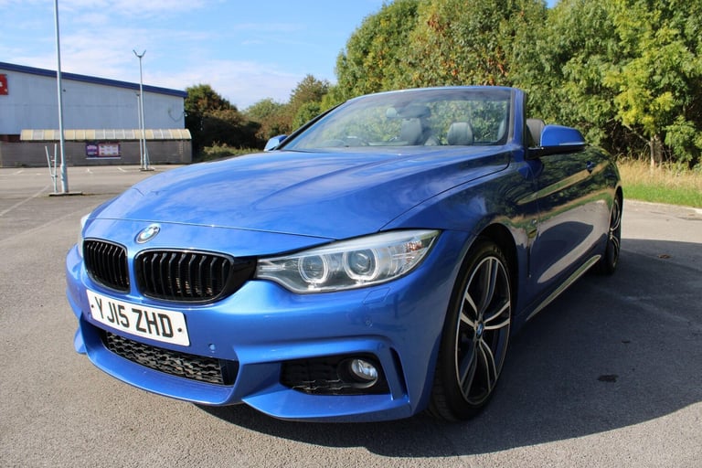 2015 BMW 4 Series 3.0 430d M Sport Auto Euro 6 (s/s) 2dr CONVERTIBLE Diesel Automatic